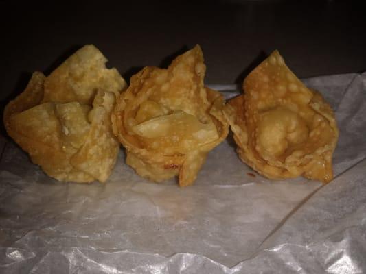 Crab Rangoons. 6 to an order