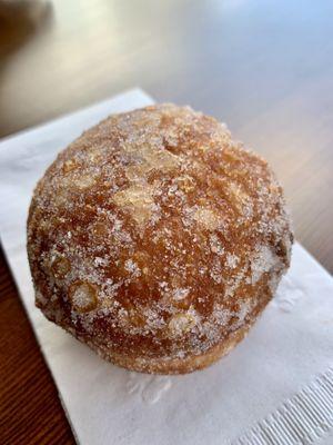 Cream filled donut