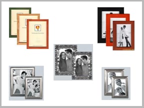 Large selection of picture frames