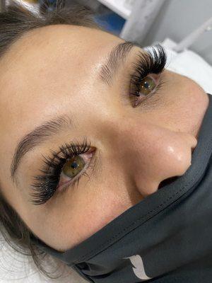 Eyelashes extensions