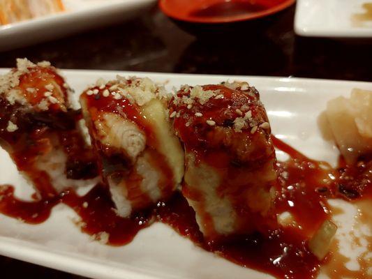 So. Much. Eel. Sauce. Inedible.