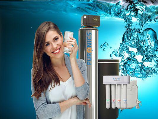 Terminate your water concerns with the Puronics Terminator Water Softner and Puronics RO 6 stage water treatment filter.