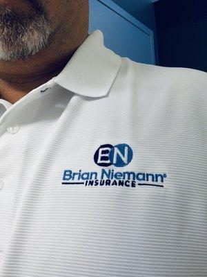 Brian Niemann Insurance Logo Shirt