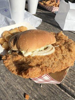 Tenderloin and tots