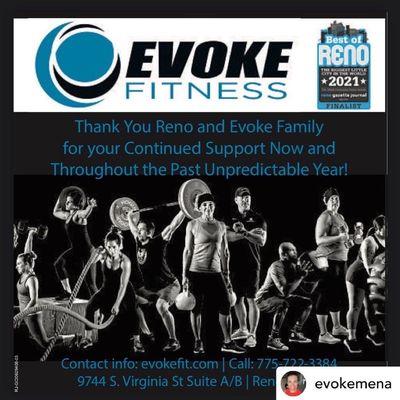 Evoke Fitness Training Facility