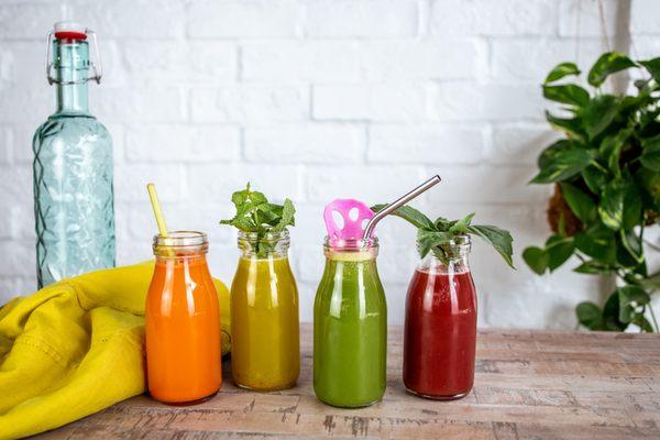 Fresh pressed juices