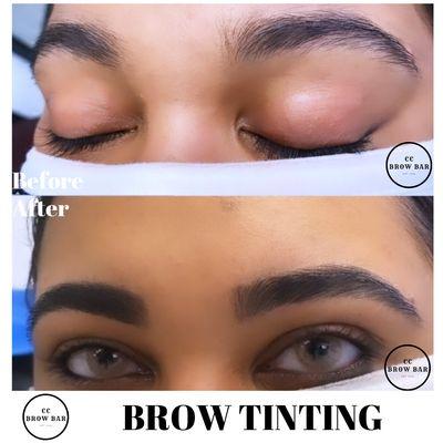 Brow Tinting + Eyebrow Threading