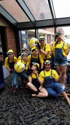 Minion Dance Party at Hollywood Boulevard Movie Theatre