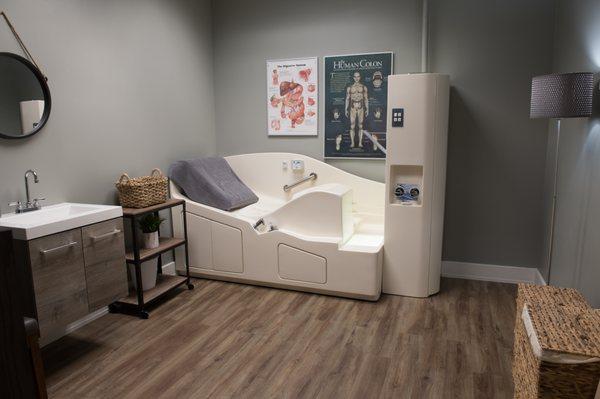 Colon Hydrotherapy Room