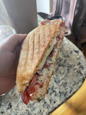 Caprese panini