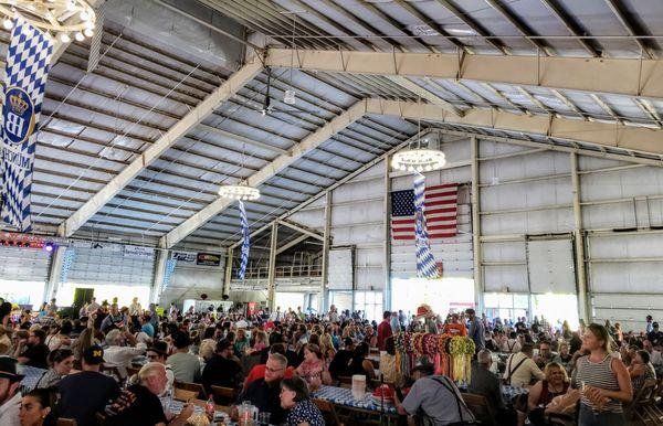 At Oktoberfest Frankenmuth