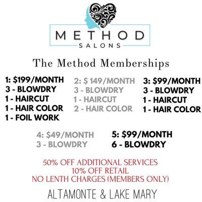 Memberships!