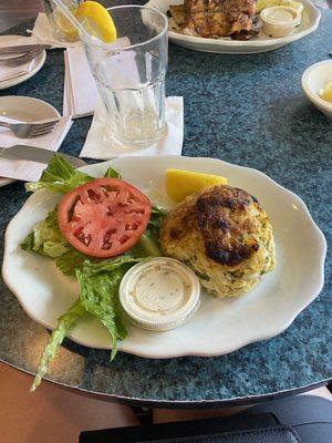 Single Jumbo Lump Crab Cake