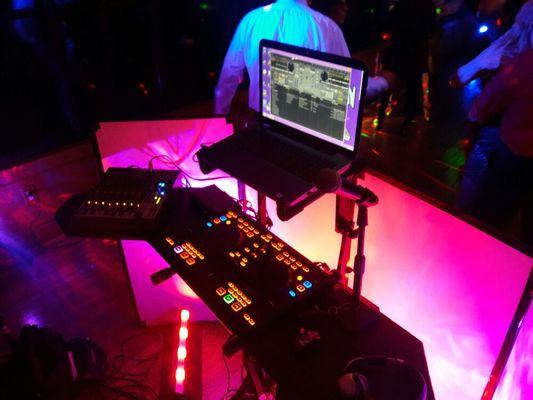 Just a quick look at our side of the DJ Stand.