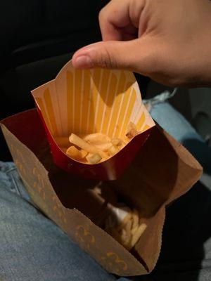 THROWN FRIES ?!