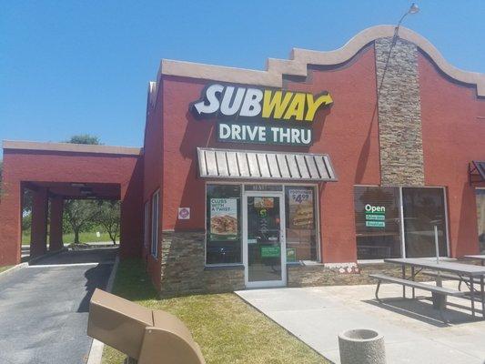 Storefront and drive thru