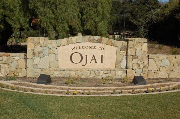 Gateway to beautiful Ojai