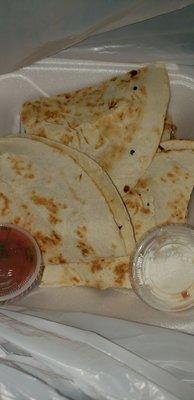 Quesadillas and Chips