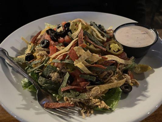 Tuesday Taco Salad -Huge