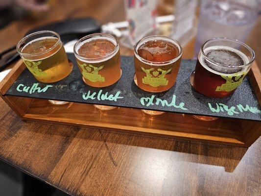 Beer flight A+