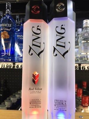 Zing vodka is a blend of corn and wheat, it is quadruple distilled and then filtered to ensure purity.