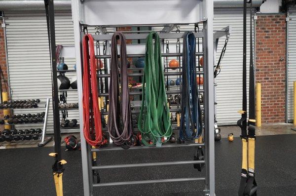 RAXX unit for bands and strength equipment