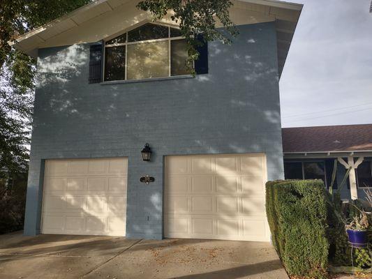 Garage and second story