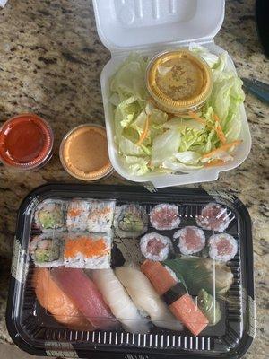 Sushi lunch