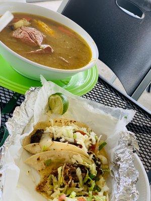 Tacos de asada