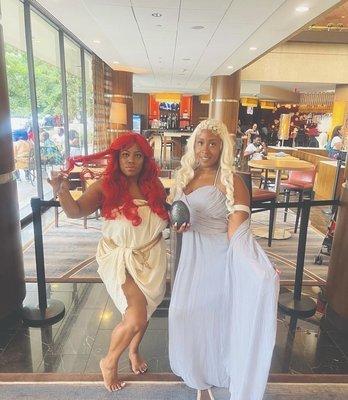 Ariel and me as Khaleesi