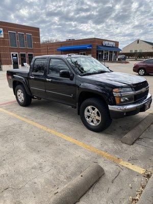 Got my niece's truck delivered! She's a beauty!