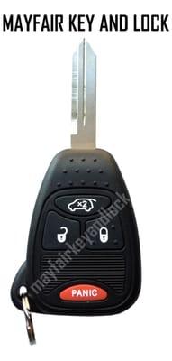 Chrysler Jeep Dodge remote head keys