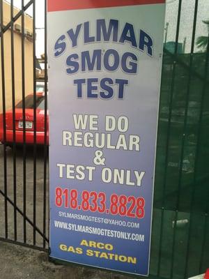 Smog Test Only