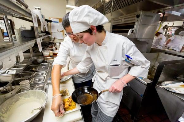 Culinary Arts: Expand your creativity to develop tantalizing dishes & unique recipes, and get real-world experience in the campus restaurant