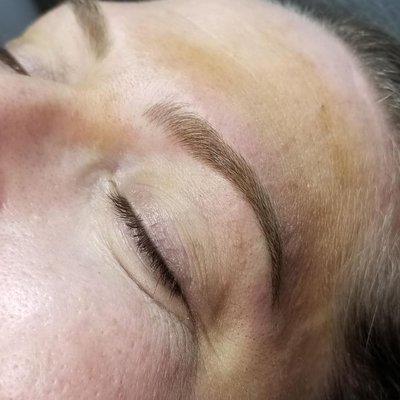 After Microblading & Shading