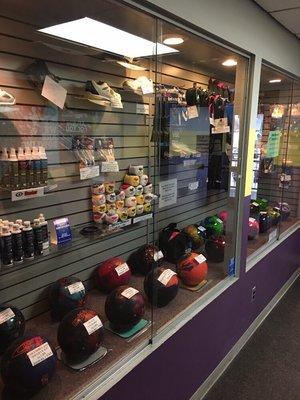 Pro shop and bowling accessories