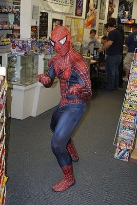 Even Spidey shops at DMC!