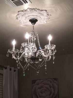 Added this beautiful chandelier for a special customer!