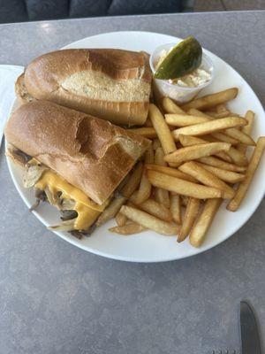 Philly Cheese Steak Sandwich