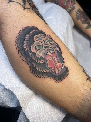 Trad Gorilla by Johnny @sanctifiedentity