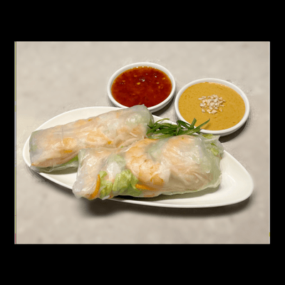 Summer Rolls w/ sweet chili and peanut sauce