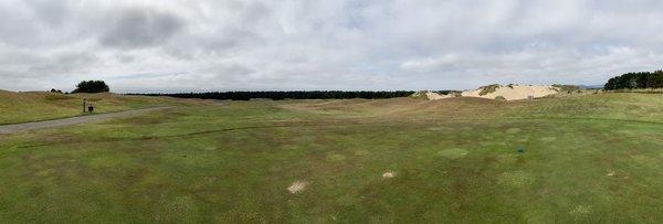 Panoramic view from the 12th tee box, blue tees