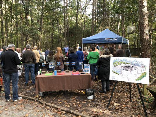 Mastertent at the Carolina Raptor Center (10x10)