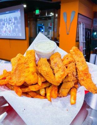 Fried Catfish With Cajun Fries