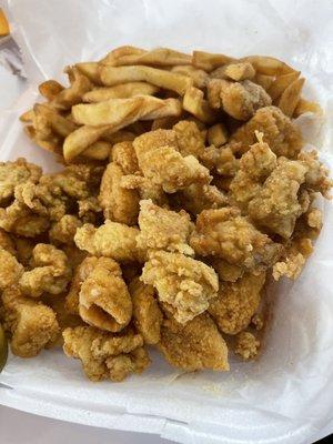 Catfish Nuggets and Conch