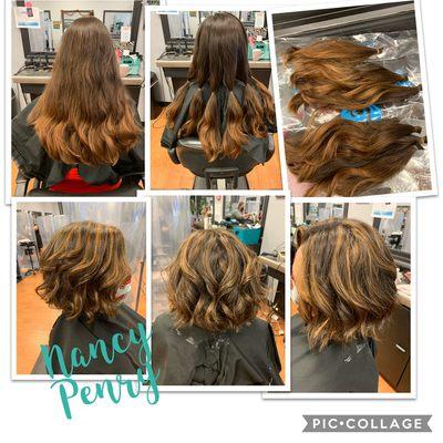 Transformation hair donation