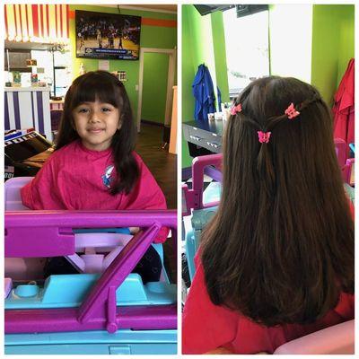 Cut and style by Tera