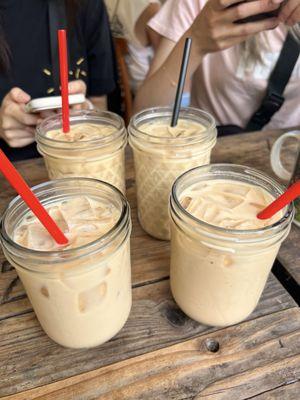 Iced lattes