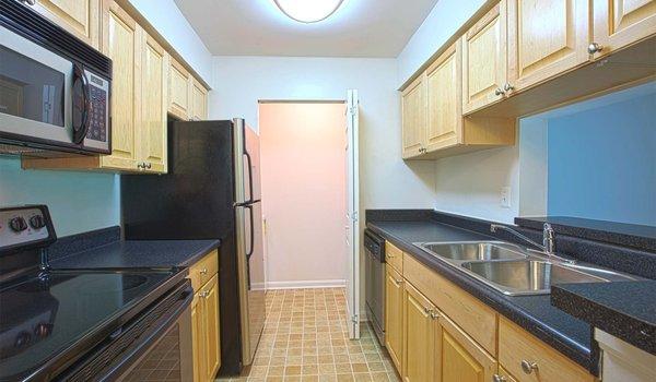 Kitchen with great storage space