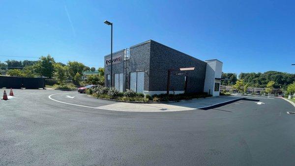 Line Painting for Chipotle in Moon Township, PA